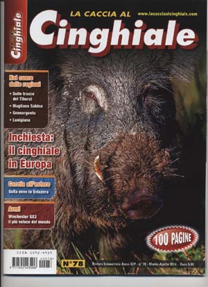 Copertina La Caccia al Cinghiale n° 78
